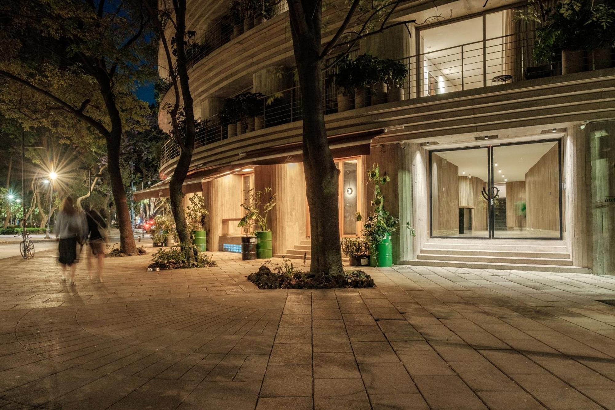 Nido Parque Mexico Aparthotel Bagian luar foto