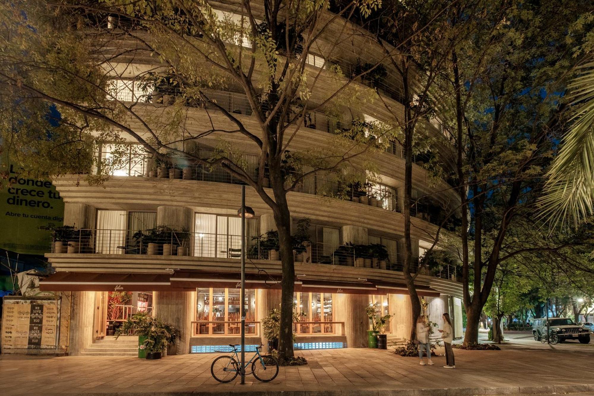 Nido Parque Mexico Aparthotel Bagian luar foto